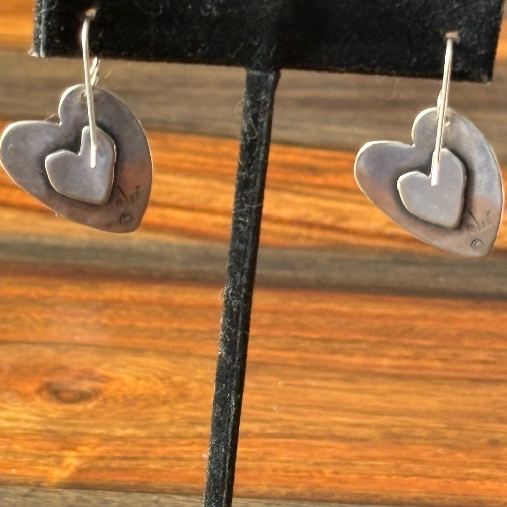 Jes Maharry Sterling silver earrings - Picture 2 of 7